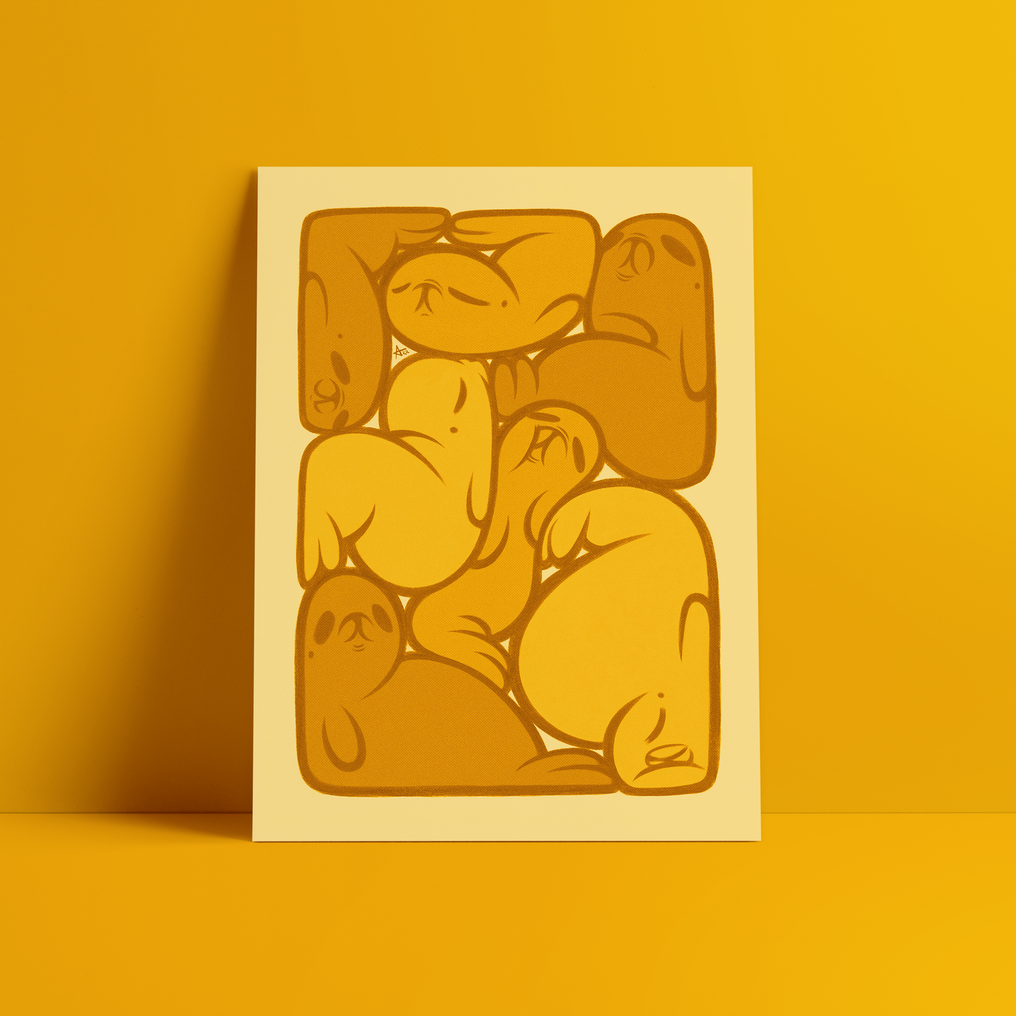 foki żółć ✦ print