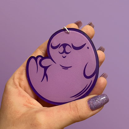 ◐ śpiulek ◑ akrylowy charms