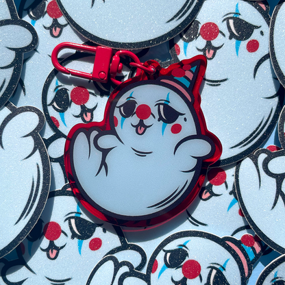 klauniara ✦ brelok akrylowy