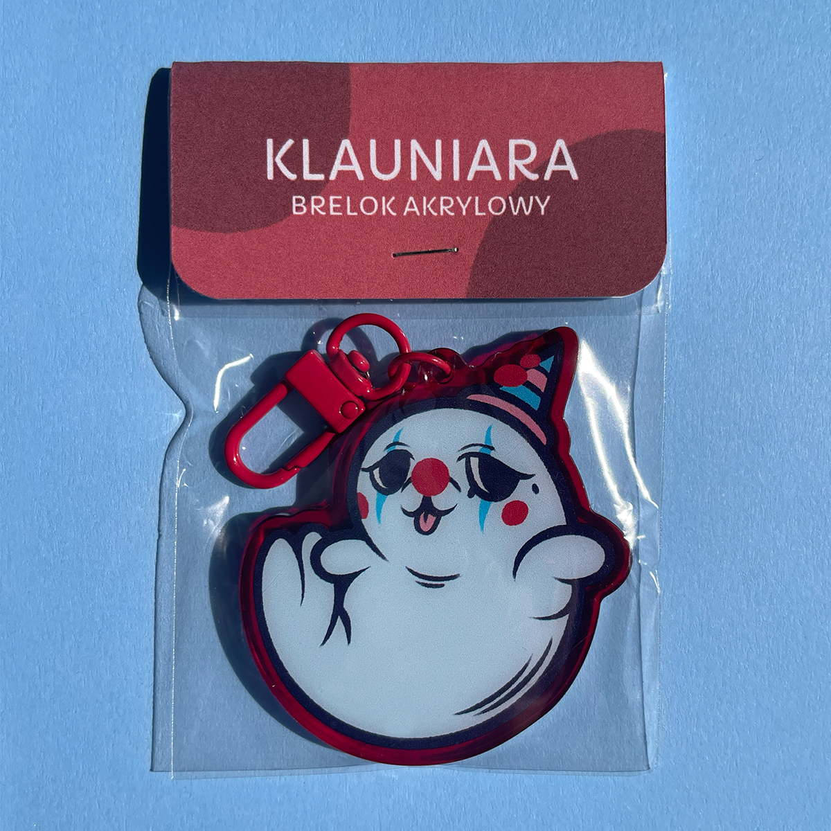klauniara ✦ brelok akrylowy