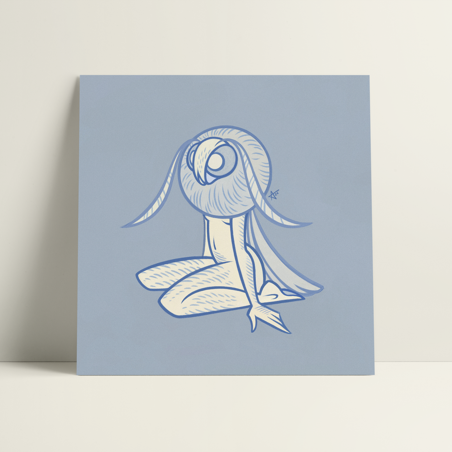 moth person ✦ print