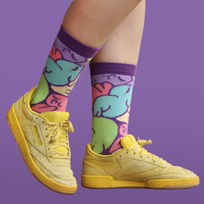 kolorowe skarpetusie