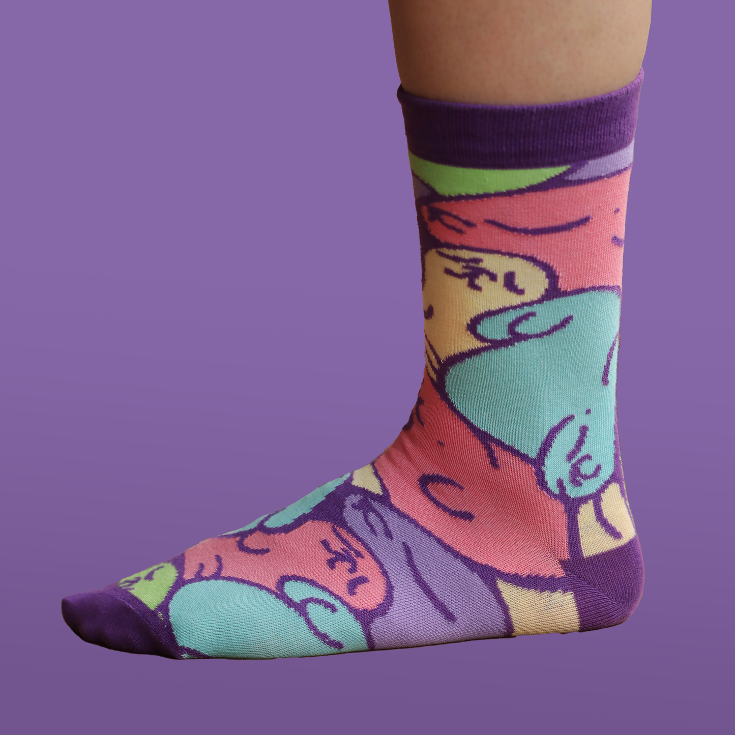 kolorowe skarpetusie