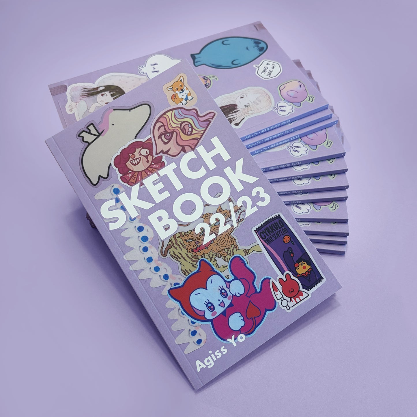 Agiss Yo - SKETCHBOOK 22/23 ✦ artbook ✦ PREORDER