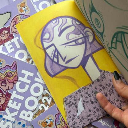 Agiss Yo - SKETCHBOOK 22/23 ✦ artbook ✦ PREORDER