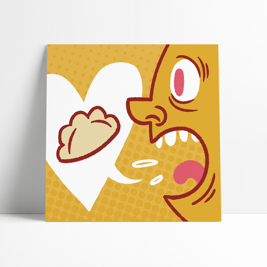 pierogi ✦ kartka świąteczna