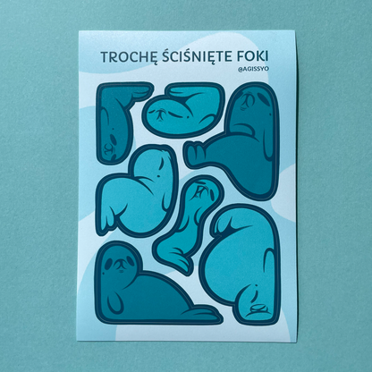 foczy zestaw ✦ turkusowy