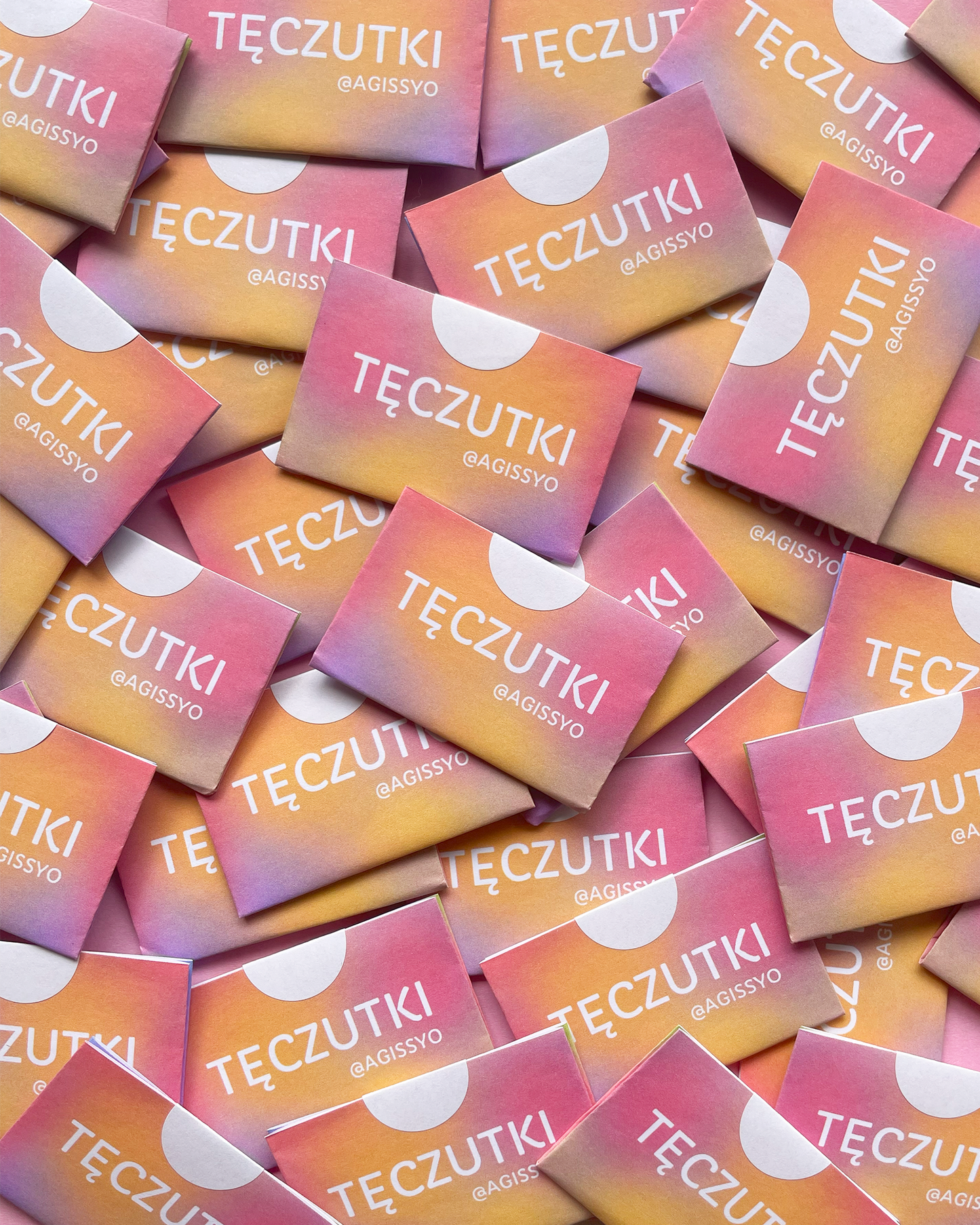 tęczutki ✦ zestaw 4 naklejek