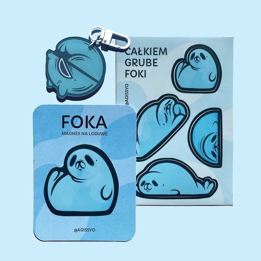 foczy zestaw ✦ błękitny