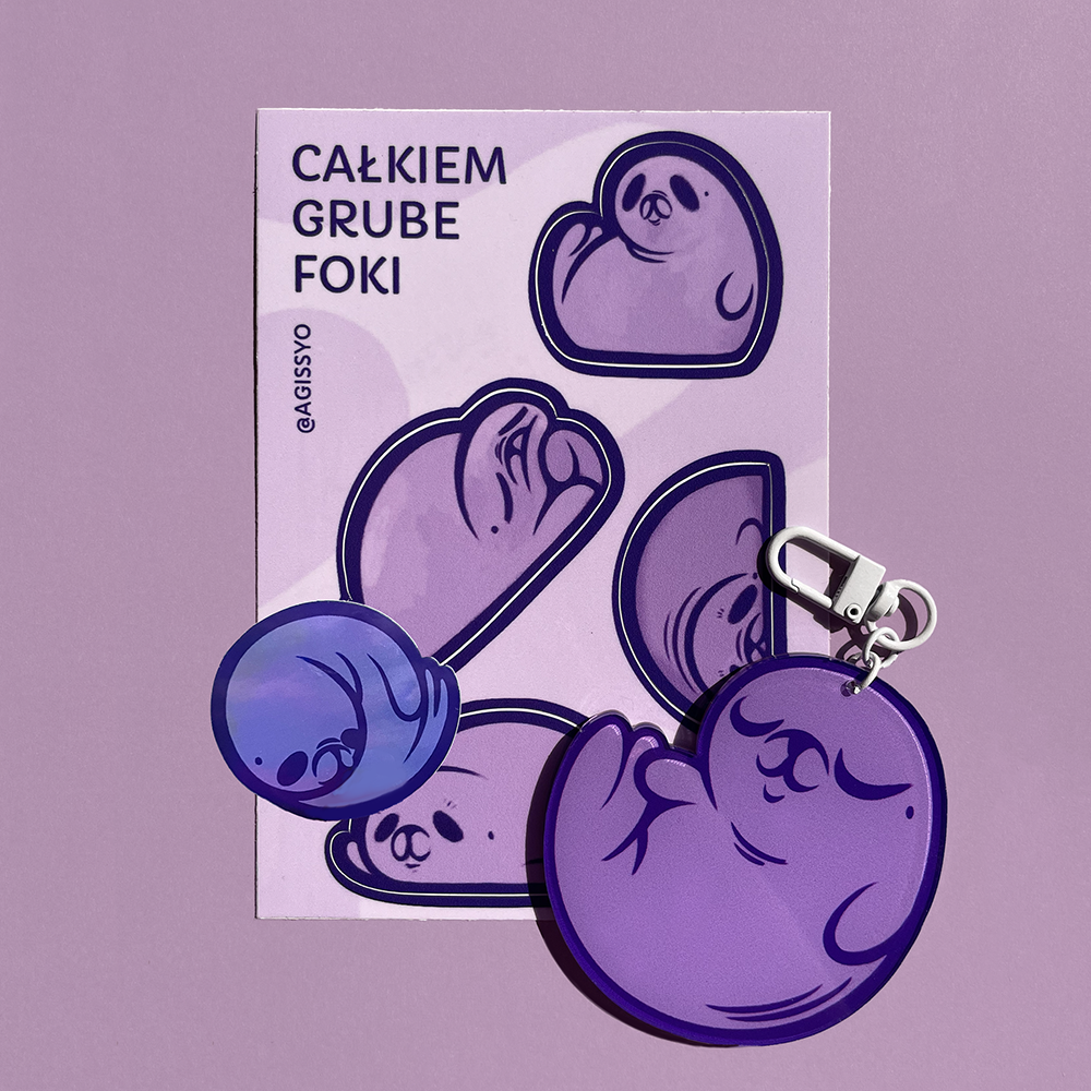 foczy zestaw ✦ fioletowy