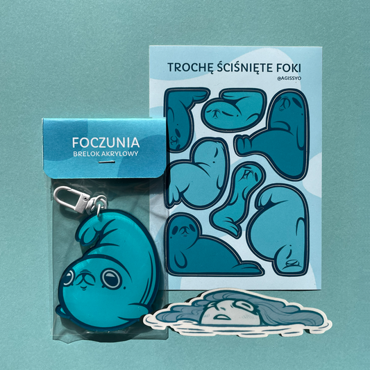 foczy zestaw ✦ turkusowy